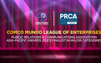 COMCO Mundo: COMCO continues its global winning streak with major finalist citations from PRCA Asia-Pacific Awards 2023