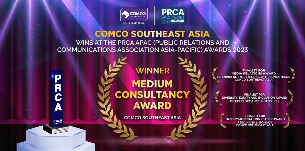 COMCO Southeast Asia wins PR Consultancy of the Year in Asia-Pacific