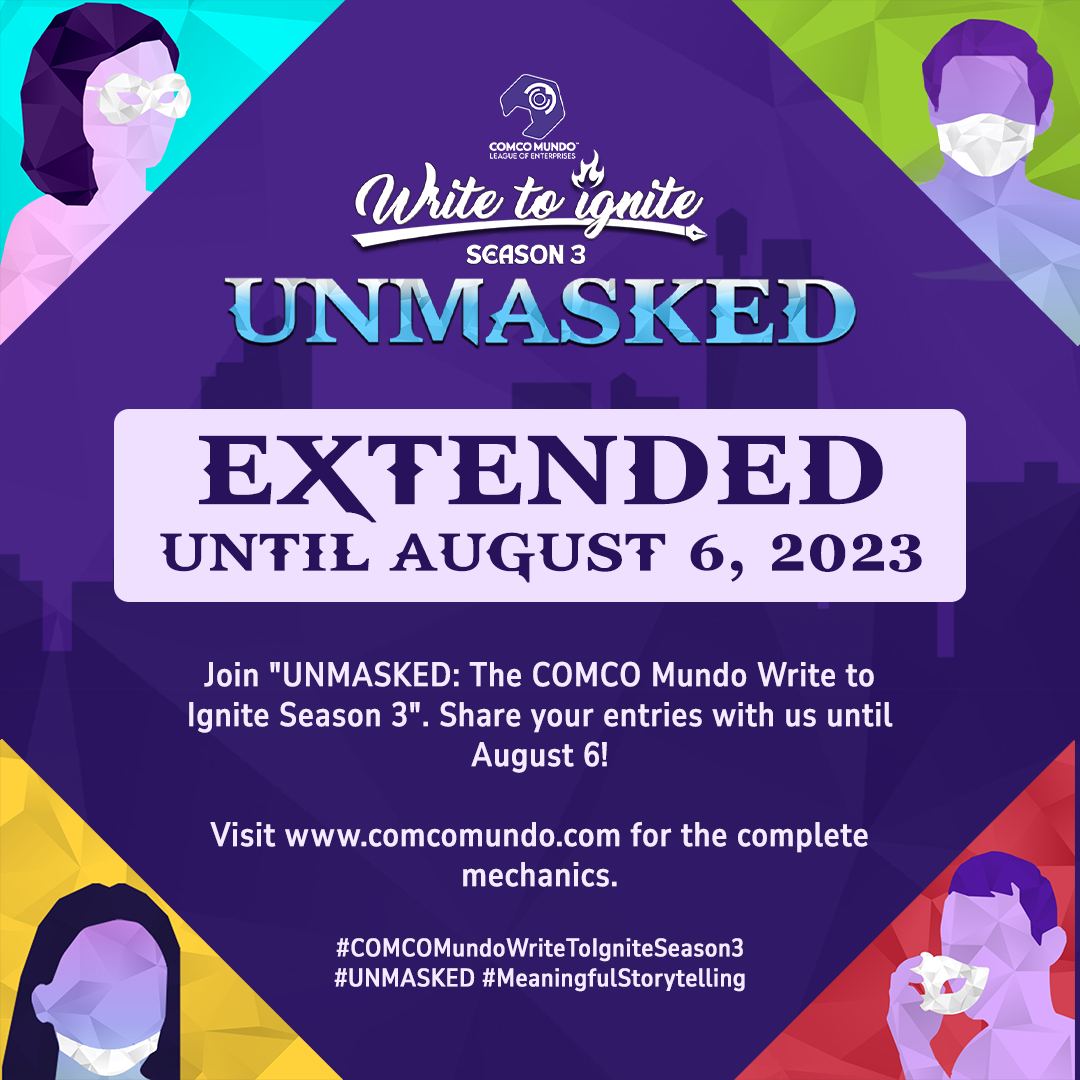 Write to Ignite Season 3 COMCO Mundo Extended Deadline