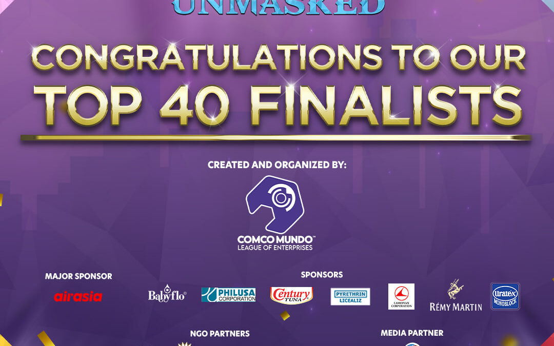 COMCO Mundo Unveils Top 40 Finalists for “UNMASKED: The COMCO Mundo Write to Ignite Season 3”