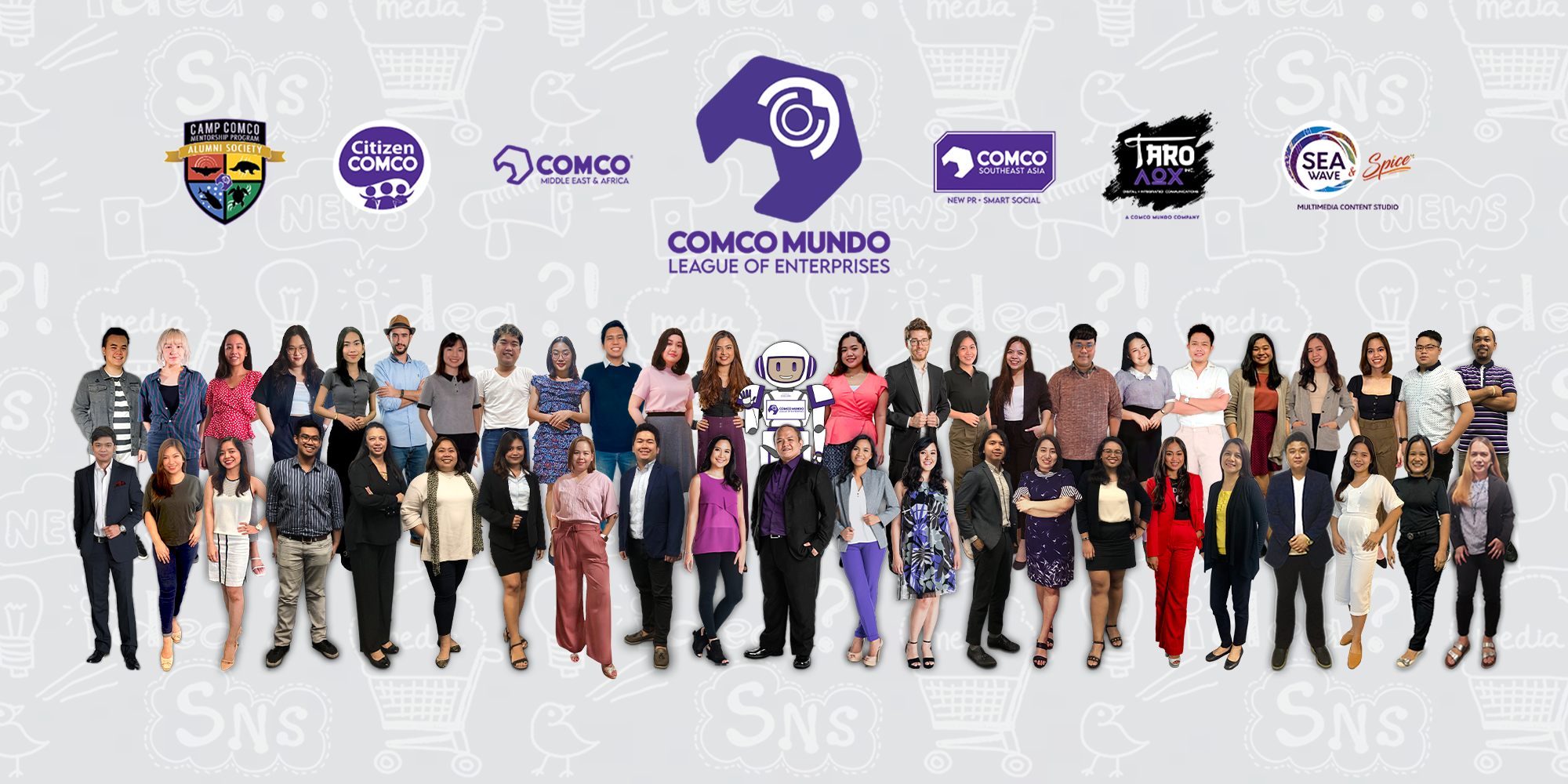 COMCO Mundo Group Shot PR and Digital