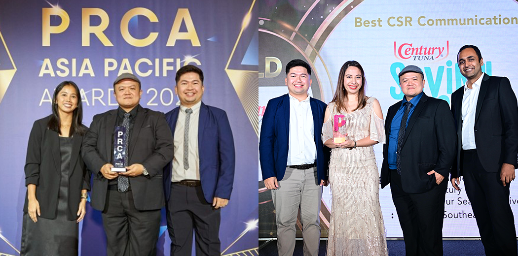 Century Tuna, COMCO win back-to-back major APAC PR awards in Singapore for the Saving Our Seas initiative